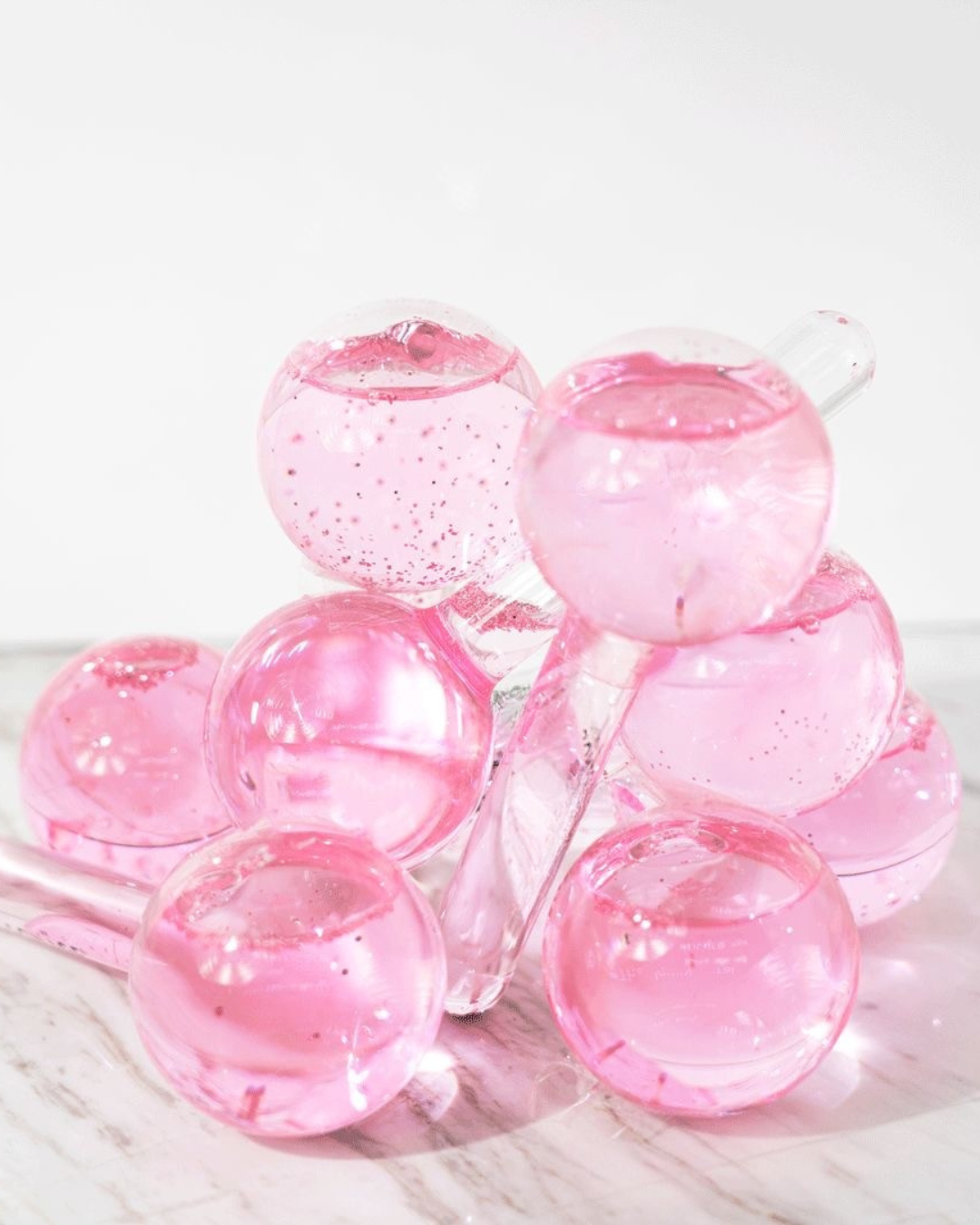 cooling ice globes for the skin